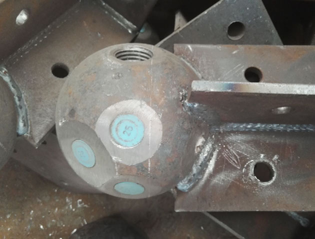 麻城螺栓球球塞，网架配件